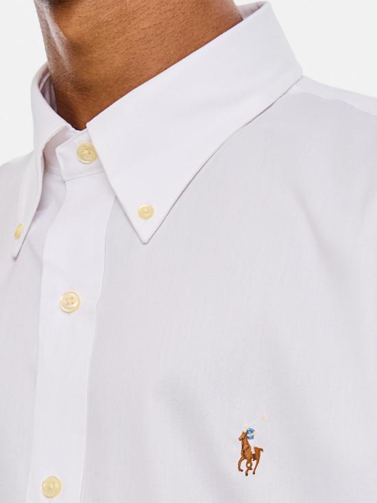 25FW 폴로 랄프로렌 셔츠 712870507 001 White - POLO RALPH LAUREN