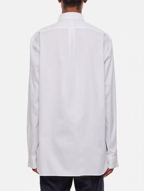 25FW 폴로 랄프로렌 셔츠 712870507 001 White - POLO RALPH LAUREN