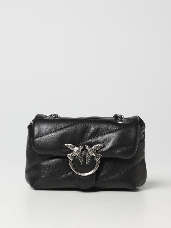 25FW 핑코 토트백 100040A0F2 Z99O Black 1
