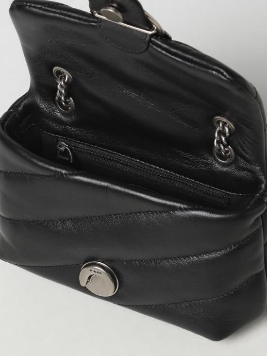 25FW 핑코 토트백 100040A0F2 Z99O Black 1 - PINKO