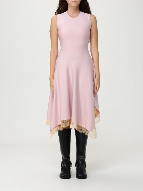 25FW 알렉산더 맥퀸 롱 원피스 839750Q1BEG 5139 Peach