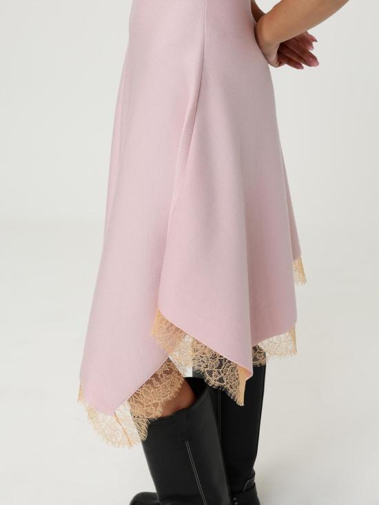 25FW 알렉산더 맥퀸 롱 원피스 839750Q1BEG 5139 Peach - ALEXANDER MCQUEEN