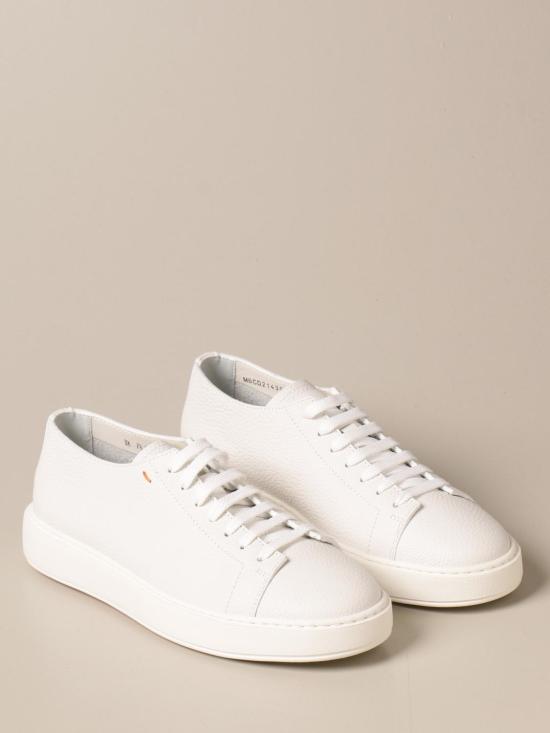25FW 산토니 뮬/슬리퍼 MBCD21430BARCMMD I48 White - SANTONI