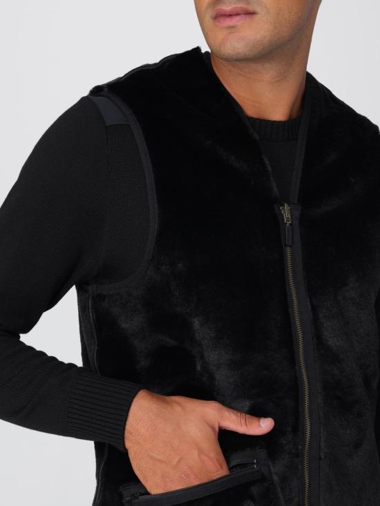 25FW 바버 웜 파일 웨이스트코트 집 인 라이너 MLI0004 BK11 Black - BARBOUR