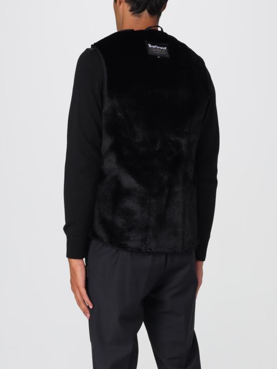 25FW 바버 웜 파일 웨이스트코트 집 인 라이너 MLI0004 BK11 Black - BARBOUR