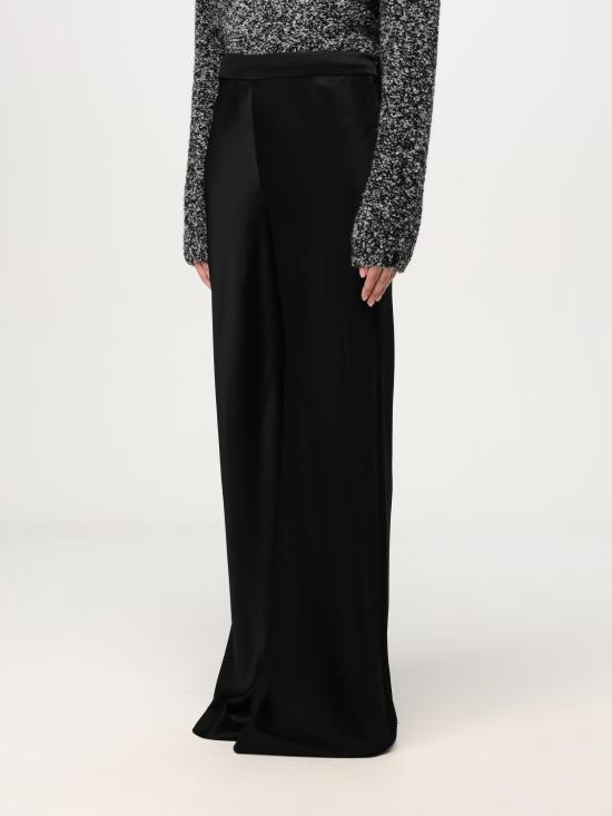 25FW 알베르타 페레티 스트레이트 팬츠 03156619 0555 Black - ALBERTA FERRETTI