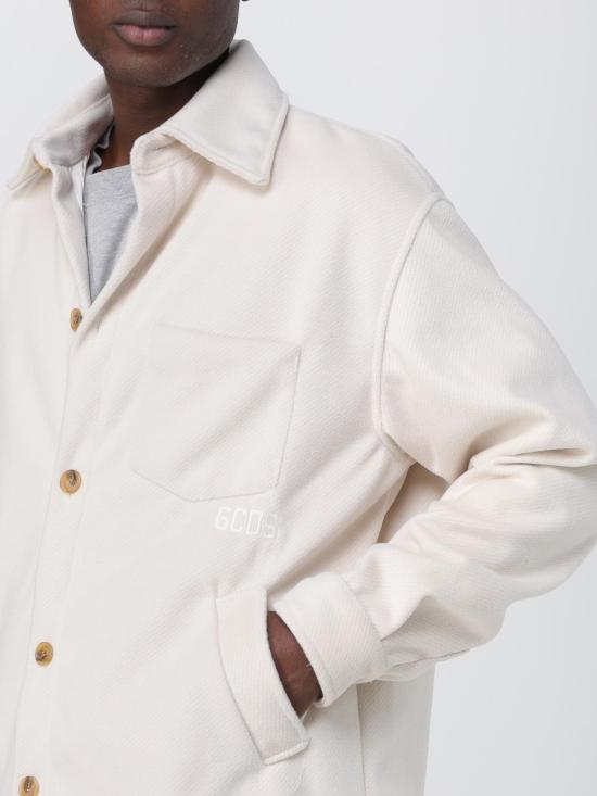 25FW 지씨디에스 자켓 FW23M230481 66 Yellow Cream - GCDS