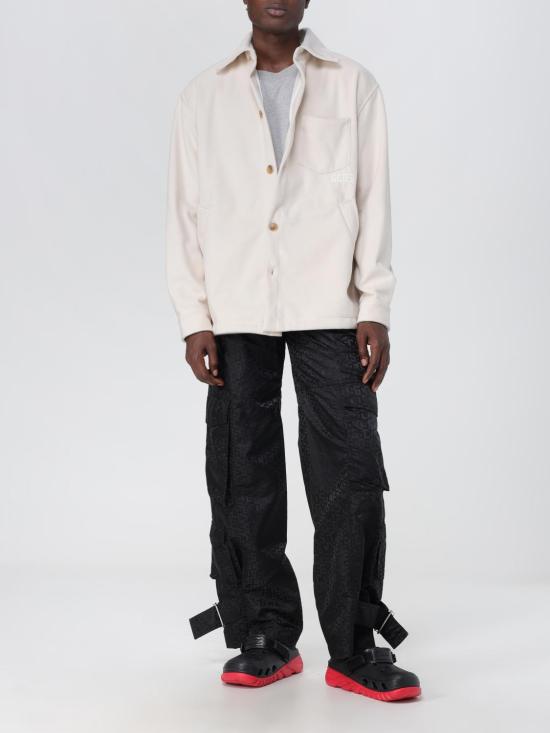 25FW 지씨디에스 자켓 FW23M230481 66 Yellow Cream - GCDS