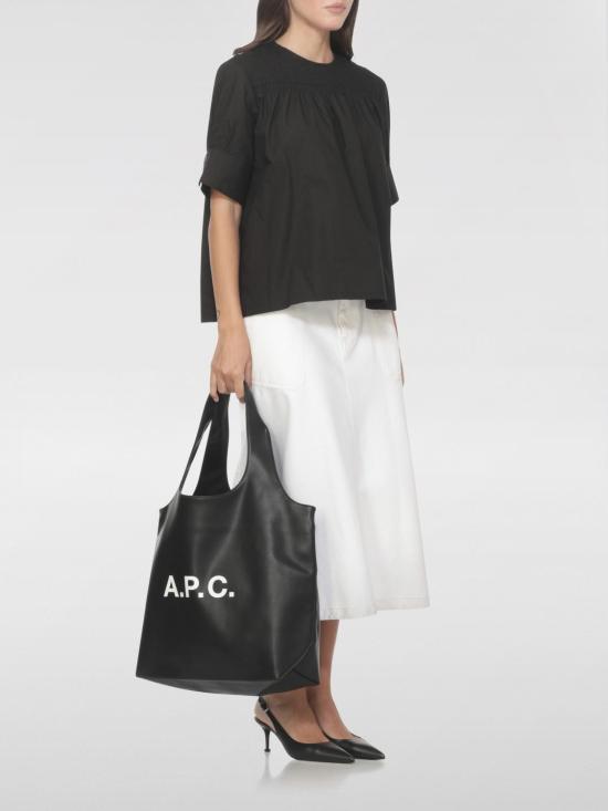 25FW 아페쎄 반팔 티셔츠 COEVDF13445 LZZ Black - A.P.C.