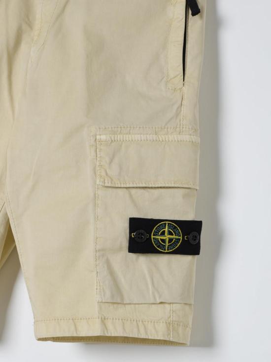 25FW [키즈] 스톤 아일랜드 쇼츠/버뮤다 L0210 V0191 Beige - STONE ISLAND