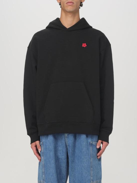 25FW 겐조 긴팔 티셔츠 FE65SW2274MT 99J Black