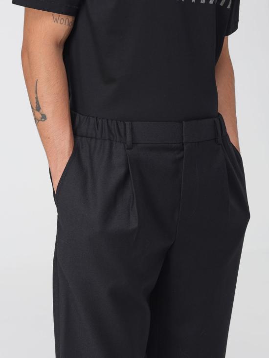 25FW 아뇨나 트레이닝/조거 팬츠 T709U3 U1142 K09 Black - AGNONA