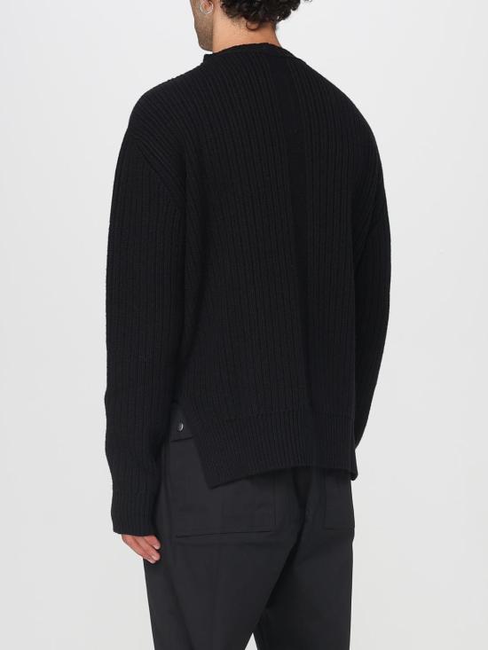 25FW 릭 오웬스 스웨터 RU02E1649 KWV09 Black - RICK OWENS