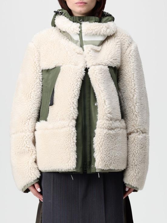 25FW 사카이 자켓 2508076 063 Ecru