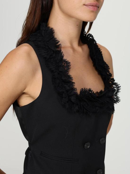 25FW 알렉산더 맥퀸 베스트 839558QJAAC 1000 Black - ALEXANDER MCQUEEN