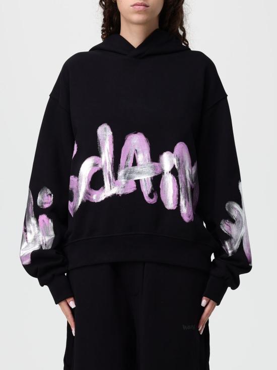 25FW 디스클레이머 스웨터 55170 NERO Black