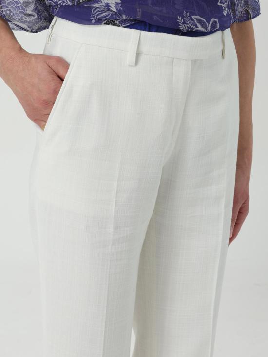 25FW 에트로 스트레이트 팬츠 WREA000199TUDH4 W0001 Yellow Cream - ETRO