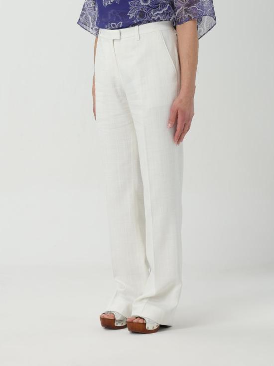 25FW 에트로 스트레이트 팬츠 WREA000199TUDH4 W0001 Yellow Cream - ETRO