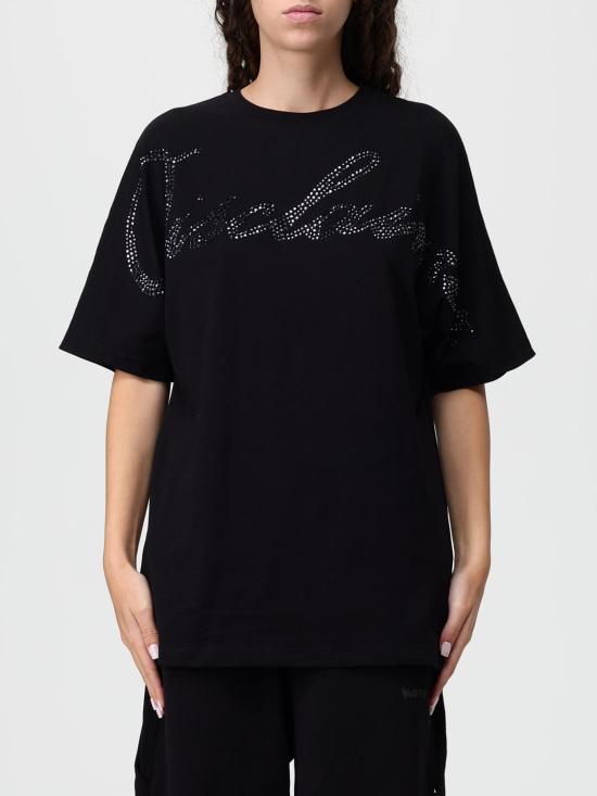 25FW 디스클레이머 반팔 티셔츠 55177 NERO Black