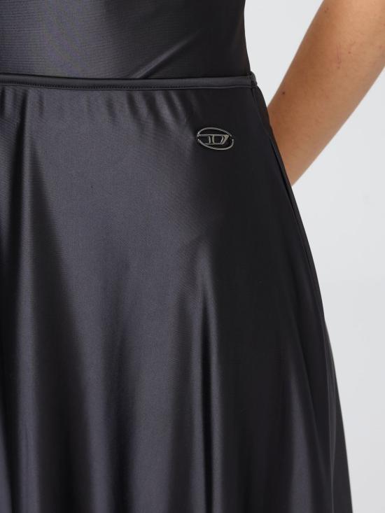 25FW 디젤 미디 스커트 A184300PKAT 9XX Black - DIESEL