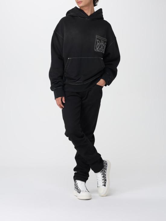 25FW 아미리 긴팔 티셔츠 AMJYHD1120 001 Black - AMIRI