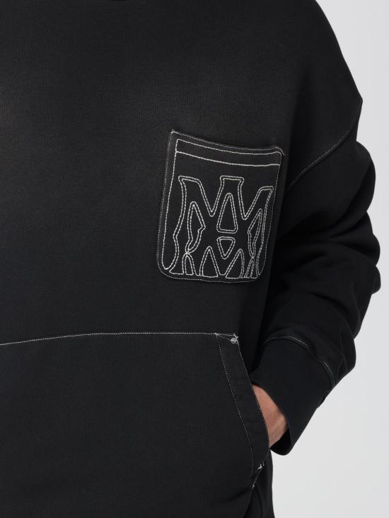 25FW 아미리 긴팔 티셔츠 AMJYHD1120 001 Black - AMIRI