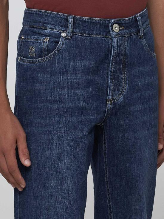 25FW 브루넬로 쿠치넬리 데님 팬츠 M0Z37D3210 C1468 Denim - BRUNELLO CUCINELLI