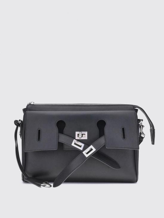 25FW 발렌시아가 크로스백 8340322ABAW 1000 Black