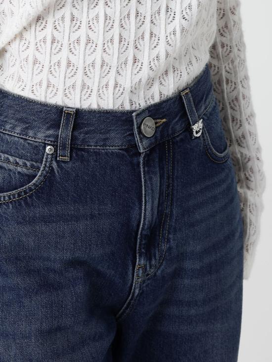 25FW 핑코 데님 팬츠 101733A2RQ PJZ Blue - PINKO
