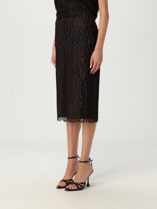 25FW 톰포드 미디 스커트 GC5817FAX1546X BLCH Black - TOMFORD