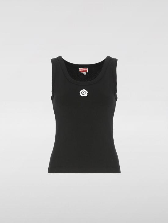 25FW 겐조 반팔 티셔츠 FF52TO7384SJ 99J Black - KENZO