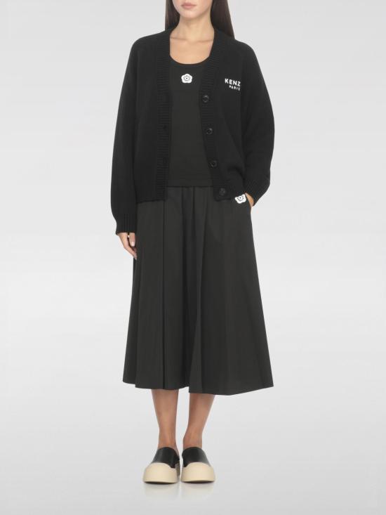 25FW 겐조 반팔 티셔츠 FF52TO7384SJ 99J Black - KENZO