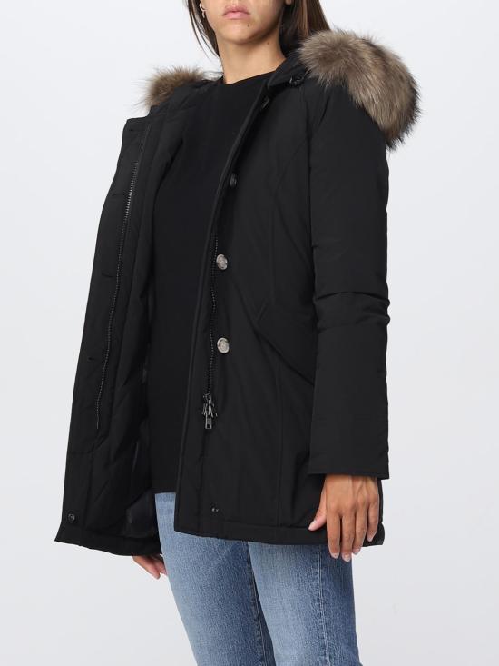 25FW 울리치 코트 CFWWOU0652FRUT3128 100 Black - WOOLRICH