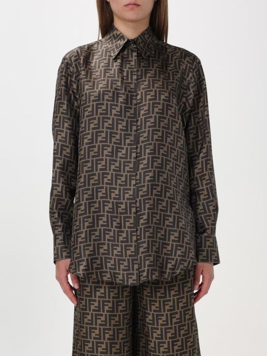 25FW 펜디 블라우스 FS8107A8G3 F118W Tobacco