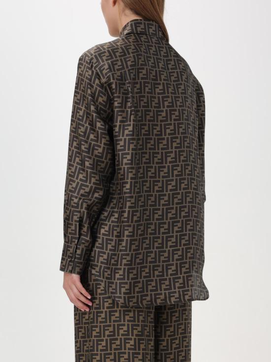 25FW 펜디 블라우스 FS8107A8G3 F118W Tobacco - FENDI