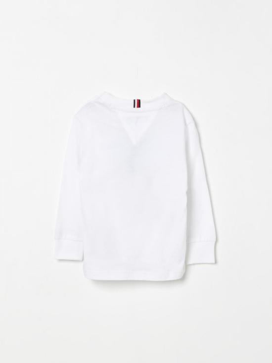 25FW [키즈] 타미힐피거 티셔츠 KB0KB09633 YBR White - TOMMY HILFIGER
