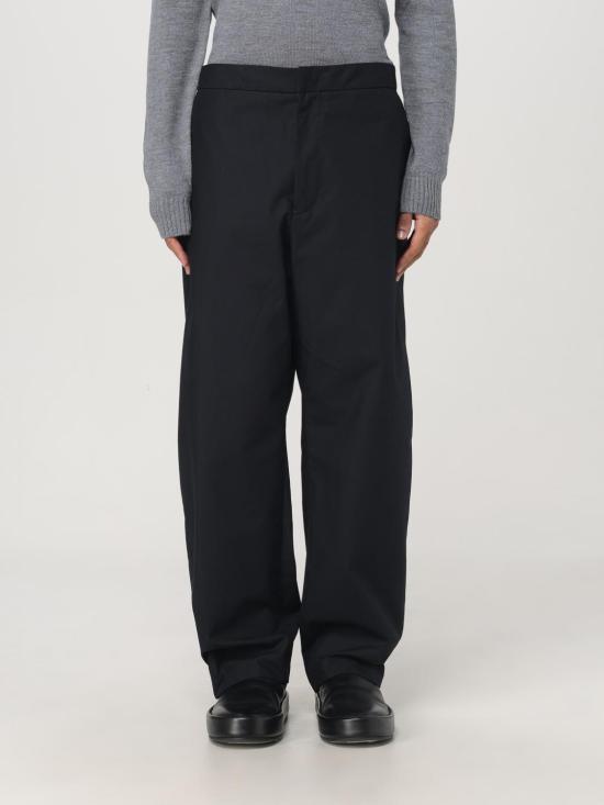 25FW 질샌더 스트레이트 팬츠 J47KA0255J45039 400 Blue