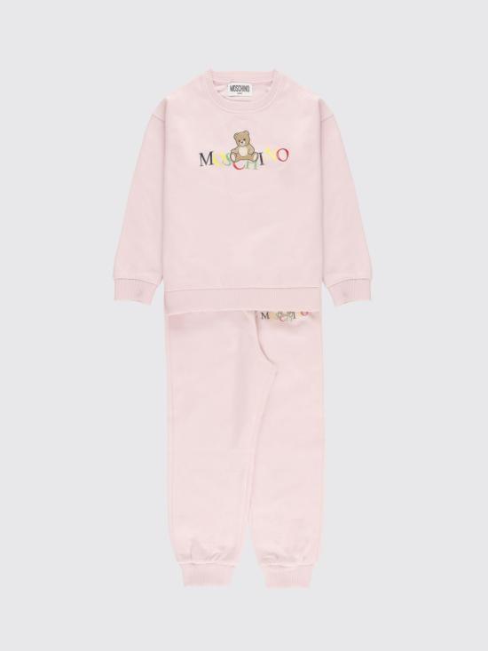 25FW [키즈] 모스키노 오버롤 MRK039LCA60 50209 Pink