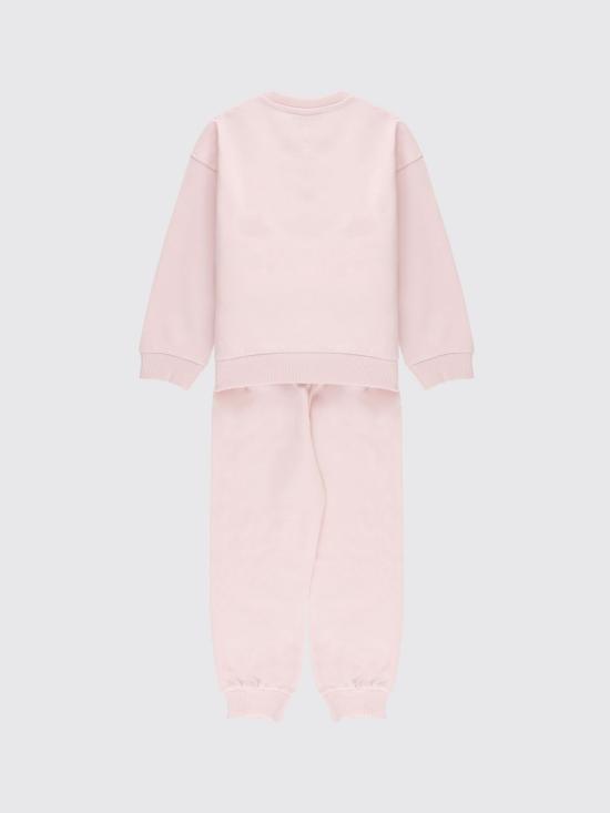 25FW [키즈] 모스키노 오버롤 MRK039LCA60 50209 Pink - MOSCHINO