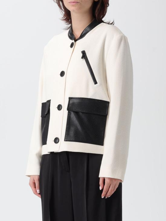 25FW 알마니 자켓 XW001697AF16209 M0001 Yellow Cream - ARMANI