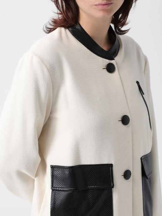 25FW 알마니 자켓 XW001697AF16209 M0001 Yellow Cream - ARMANI