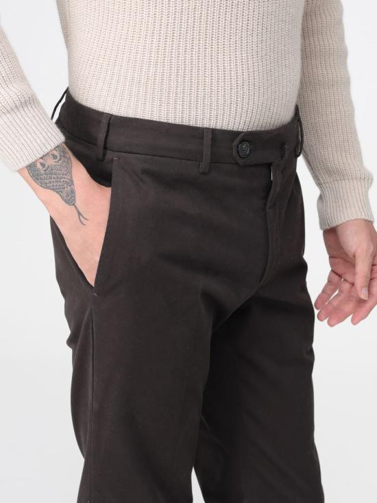 25FW 인코텍스 스트레이트 팬츠 1T008040967 620 Brown - INCOTEX