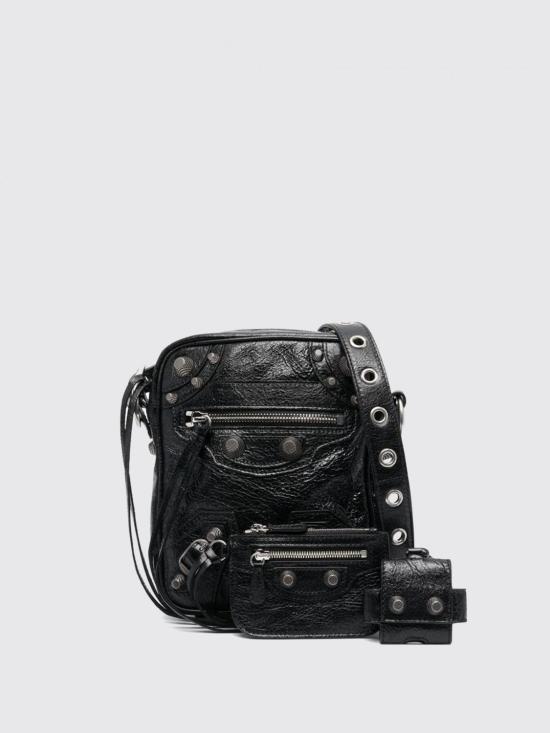 25FW 발렌시아가 크로스백 719065210KR 1000 Black