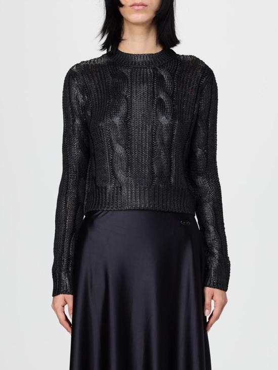 25FW 디젤 케이블 니트 스웨터 A194760NKCP 9XX Black