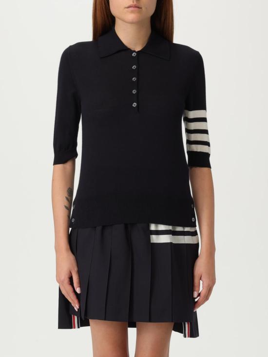 25FW 톰브라운 폴로 티셔츠 FKP053A415 415 Blue