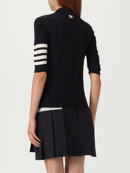 25FW 톰브라운 폴로 티셔츠 FKP053A415 415 Blue - THOM BROWNE