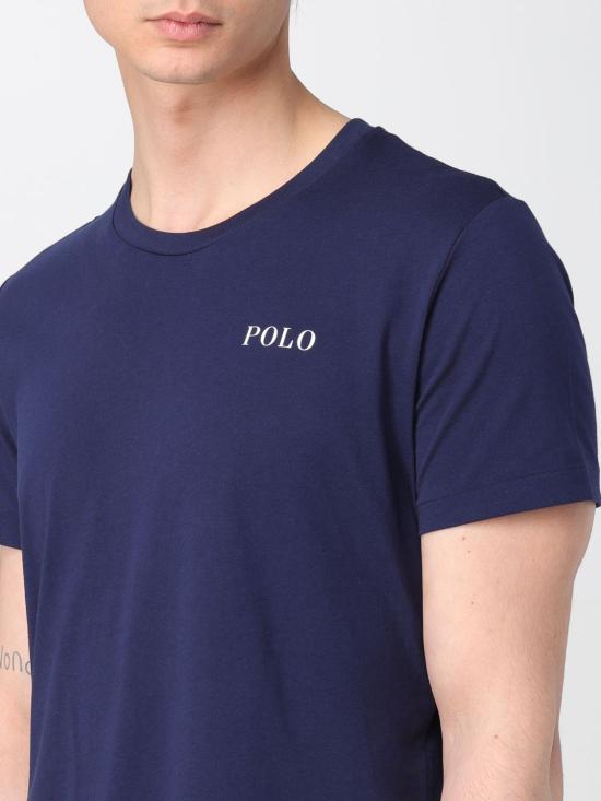 25FW 폴로 랄프로렌 반팔 티셔츠 714931650 005 Blue - POLO RALPH LAUREN