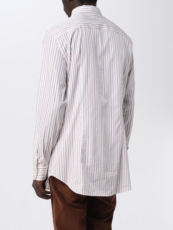 25FW 에트로 긴팔 셔츠 163653103 800 Beige - ETRO