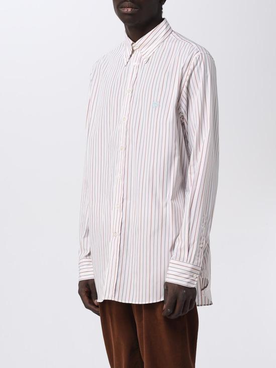 25FW 에트로 긴팔 셔츠 163653103 800 Beige - ETRO