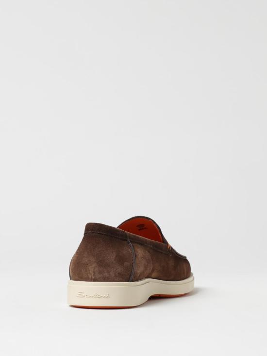 25FW 산토니 로퍼 MGDT17824TICBGEX S50 Burnt - SANTONI